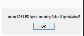 How to Create LEDEdit Layout using AutoCAD Software 40 Import successful message