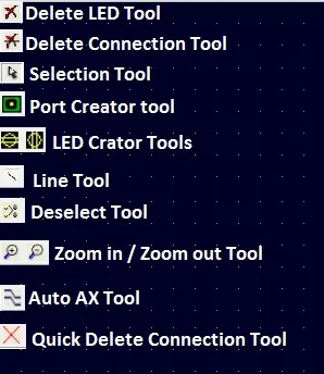 Tool Names - LED Text layout