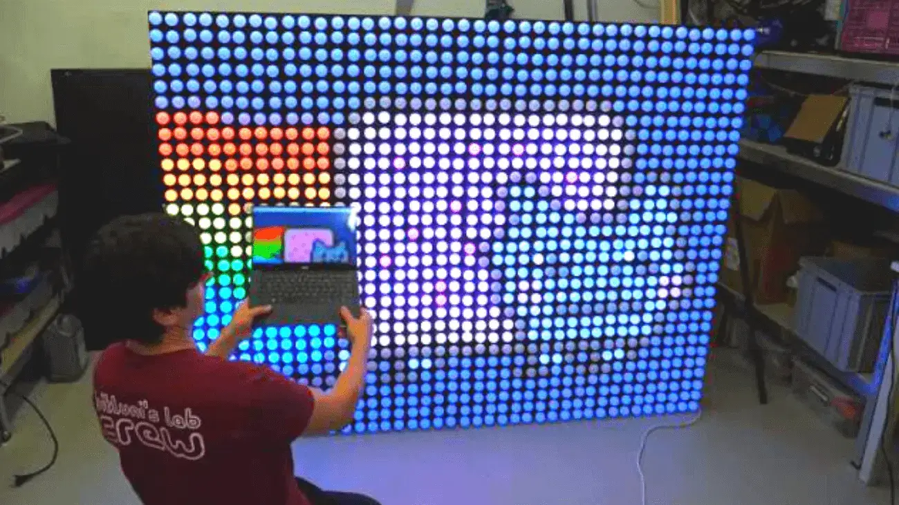 How to Build a Big LED Pixel Display in 8 Steps