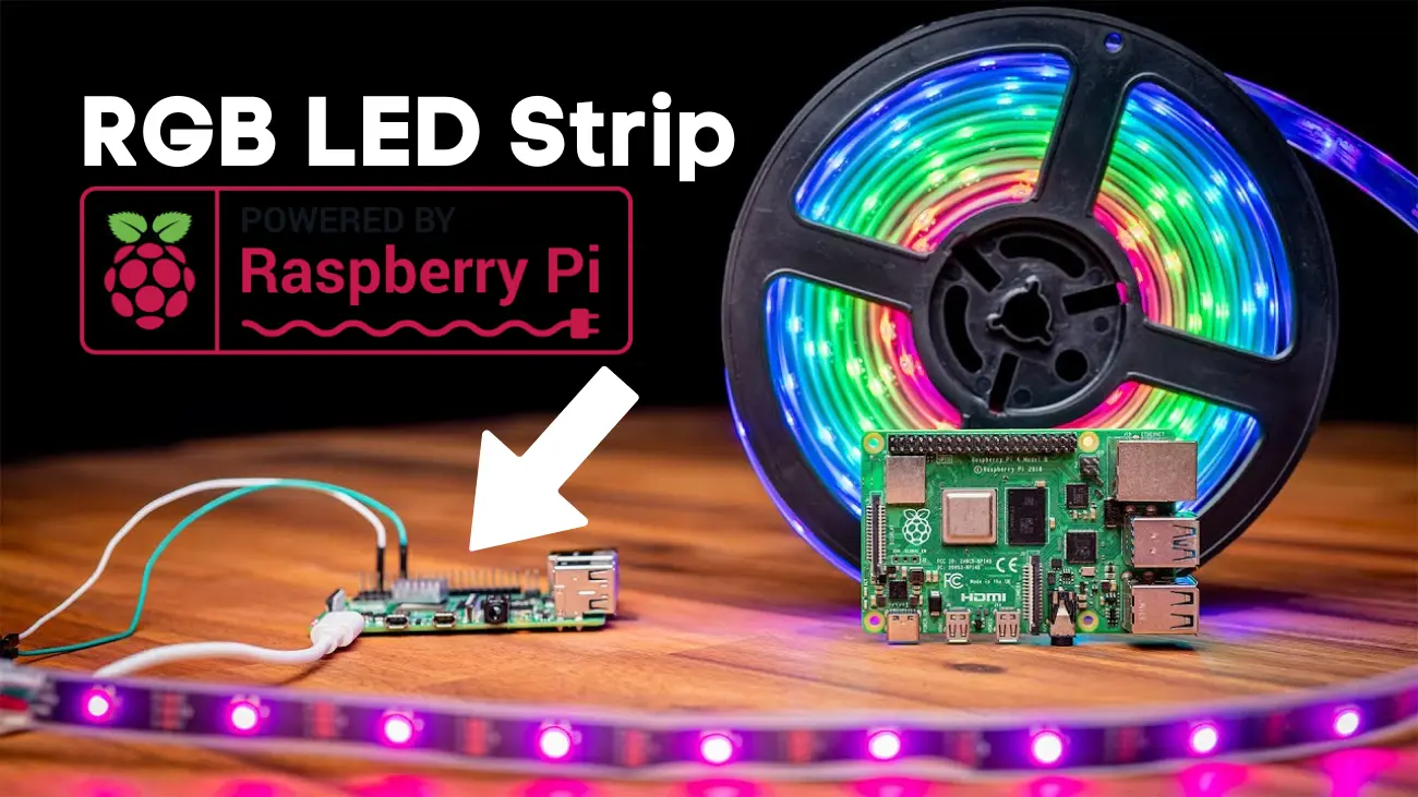 RGB LED Strip with a Raspberry Pi