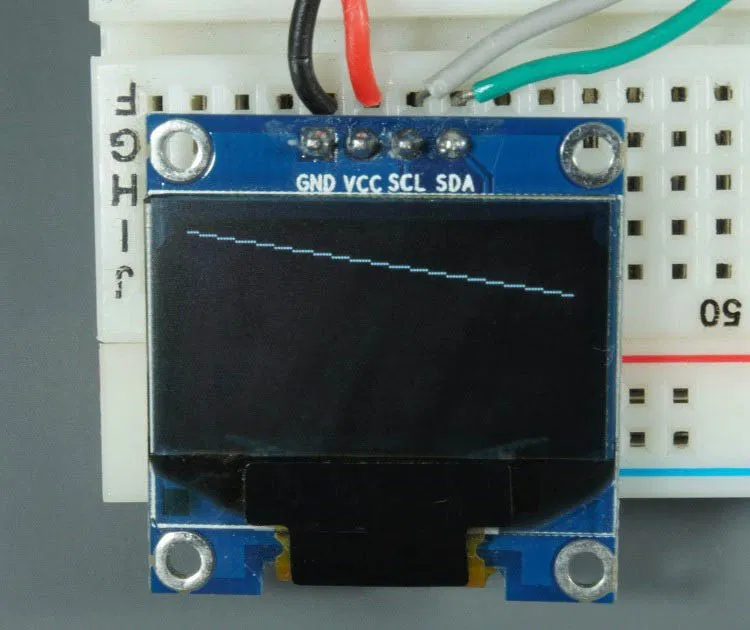 ESP32 ESP8266 Arduino OLED Display Line