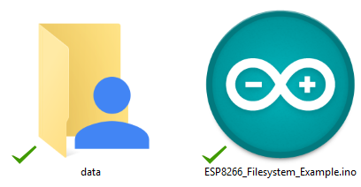 Arduino Sketch Data Folder