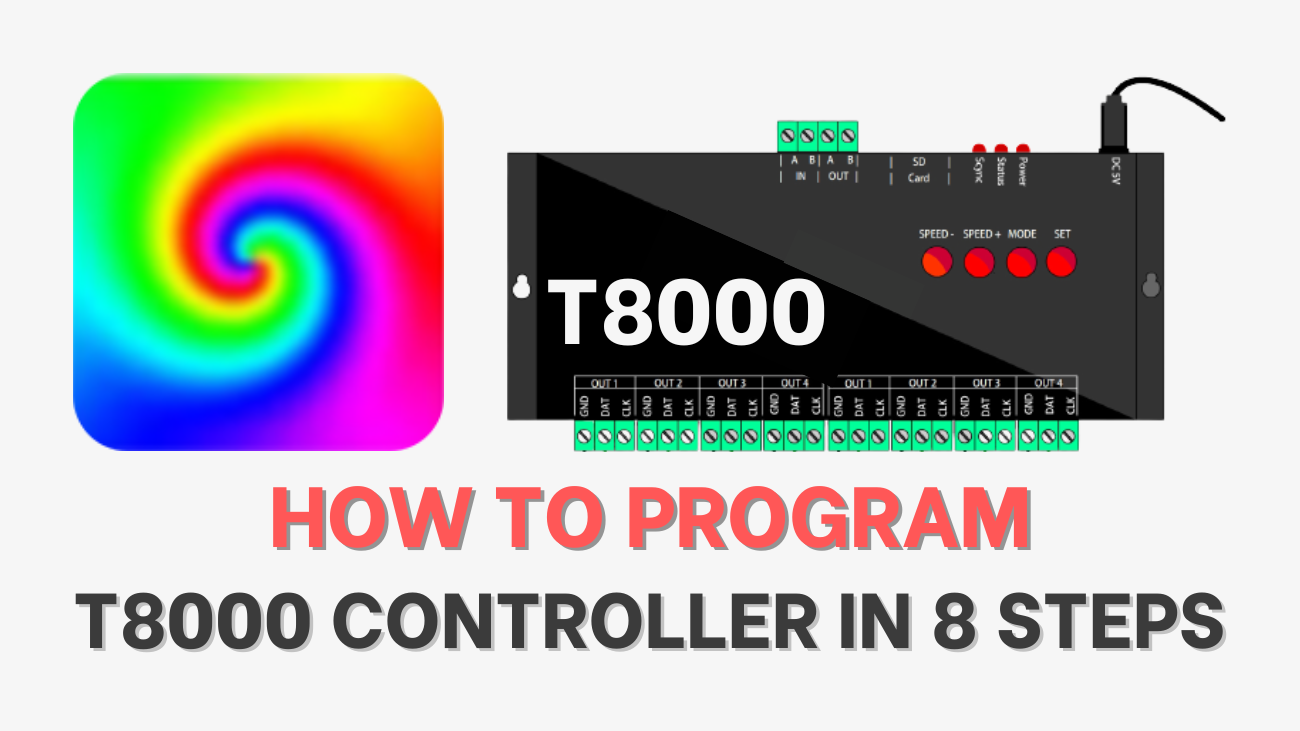 How to Program T8000 Controller in 8 Steps