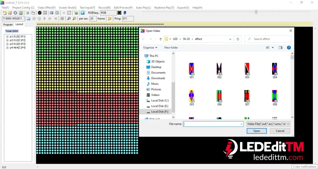 How to Program T8000 Controller in 8 Steps 6 T8000 led controller manual