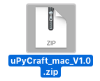 Download zip folder Mac OS X uPyCraft IDE