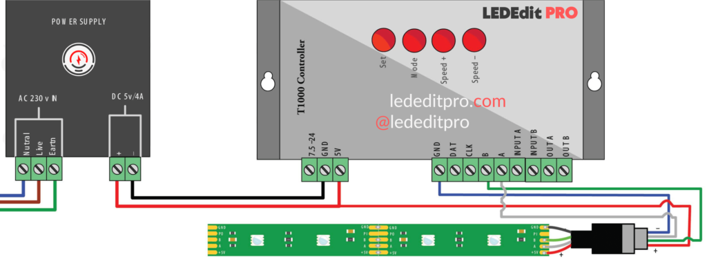 Pixel LED Controller DMX512 wiring 3