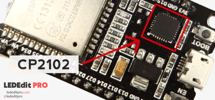 cp2102 chip esp32