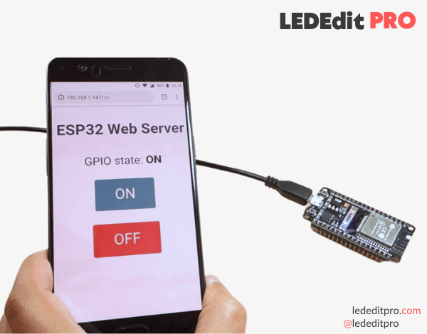 esp32 web server spiffs example