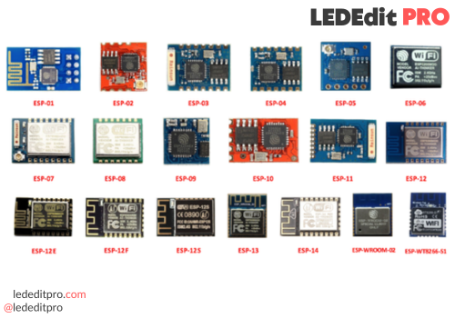 ESP8266 NodeMCU Development Boards Versions