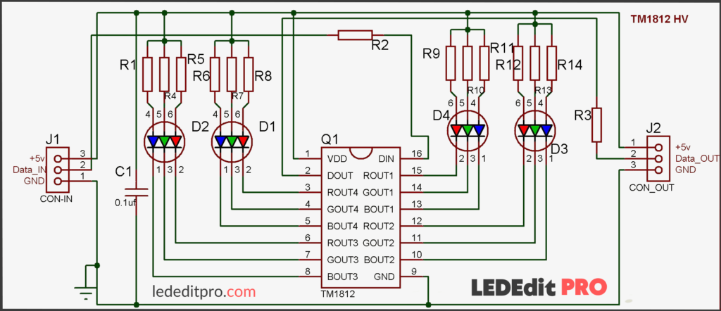 tm1812 hv circuit diagram