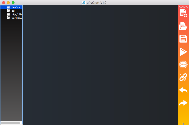 uPycraft IDE Mac OS X