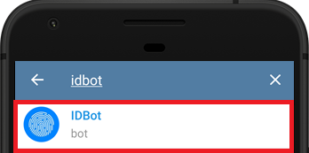 Telegram Get Chat ID with IDBot