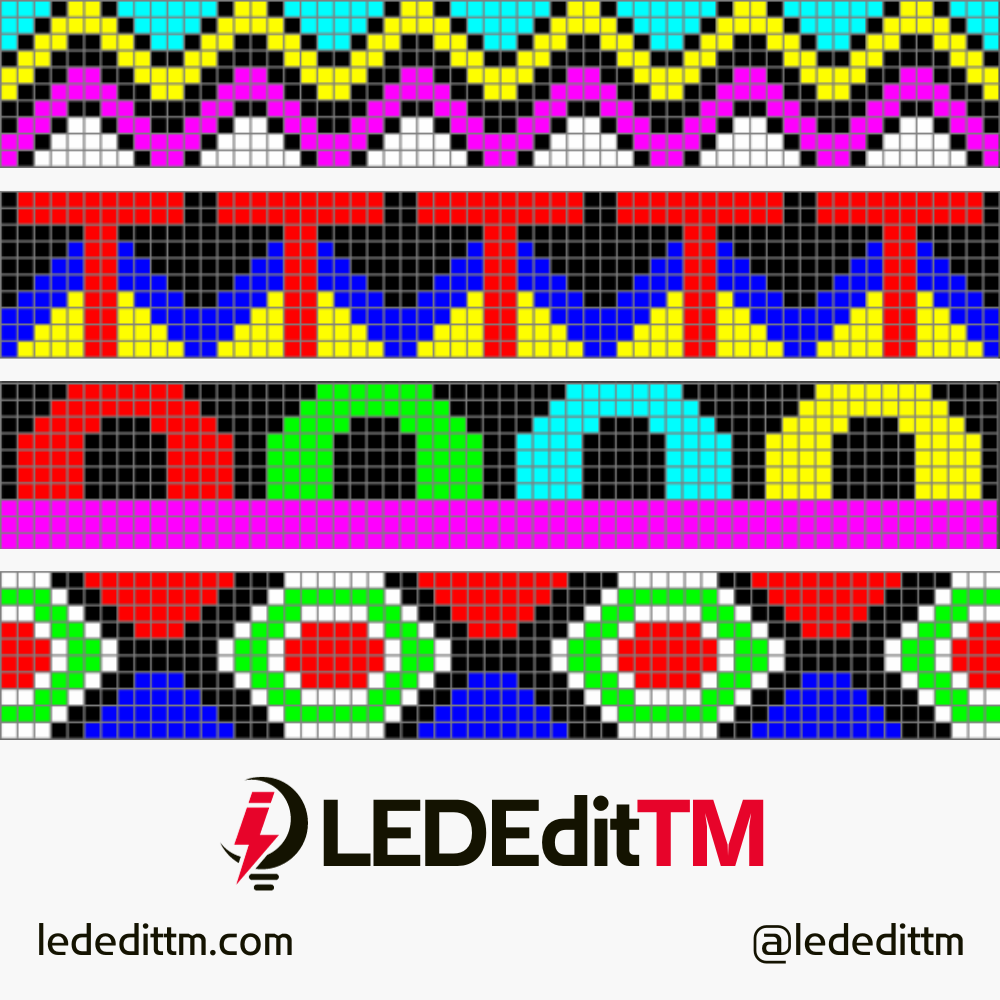 Pixel LED Thoranam Effects 10X60 Pack1 For LEDEdit Software