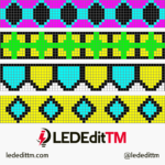 Pixel LED Thoranam Effects 10X60 Pack2 For LEDEdit Software