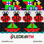 Pixel LED Thoranam Effects 15X60 Pack1 For LEDEdit Software