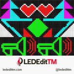 Pixel LED Thoranam Effects 15X60 Pack1 For LEDEdit Software