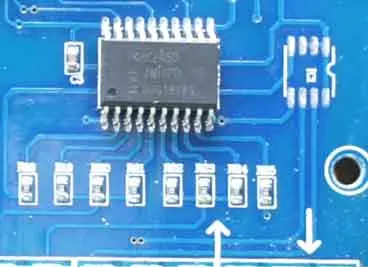 T1000s LED Controller: What's Inside? 10 Final Output Circuit of T1000S LED controller