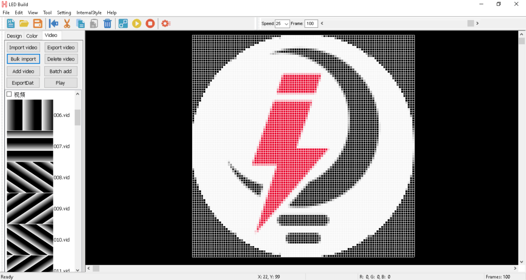 LED Build Software - Video