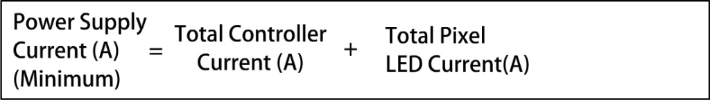 How to Choose a Power Supply for a Pixel LED Project 8 Power supply minimum current requirement