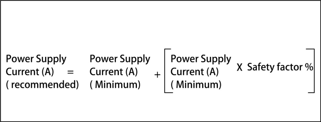 How to Choose a Power Supply for a Pixel LED Project 9 Power supply recommended current requirement