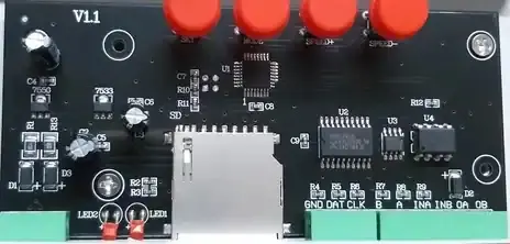 T1000s LED Controller: What's Inside? 4 T-1000S SD card led pixel controller