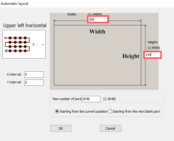 LEDEdit-K Pixel LED Layout