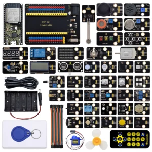42-in-1 ESP32 Sensor Module Kit Diy Electronic Kit for Adults: Support Arduino C and MicroPython (65 Projects)