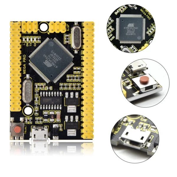 ATMEGA2560-16AU MEGA PRO 2560 Controller Board for Arduino Mega DIY Projects