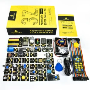 ESP32 RFID 37 in 1 Sensor Kit with ESP32 Board For Arduino STEM Electronic DIY Kit For Adults Programming (59 Projects)
