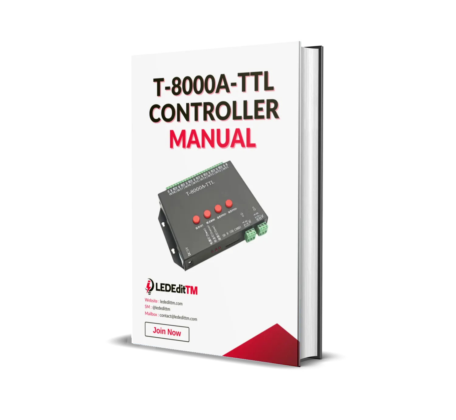 T-8000A-TTL LED Pixel Controller Manual