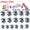 500/600/700pcs WS2811 Full Color LED Module Light Kits DC5V 12mm Waterproof RGB Color Digital LED Pixel Lamp for Festival Decor