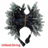 500/1000pc WS2811 Bullet Full Color Led Pixel Modules 18awg Black Wire IP68 12MM DC12V 13.5mm Conneccer for Festival Decor Light