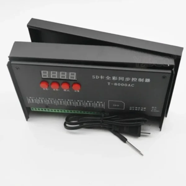 T8000 AC LED Controller 8192 Pixels for LED Strip Light