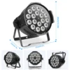 kf-S964efd215e43493e9fcb5c08575f8df4N-1 U'King 4PCS 200W 18 LED Par Light 4in1 18x8W RGBW Stage Light DMX 512 Control 4/8CH Flat Lighting Christmas DJ Party Disco Lamp