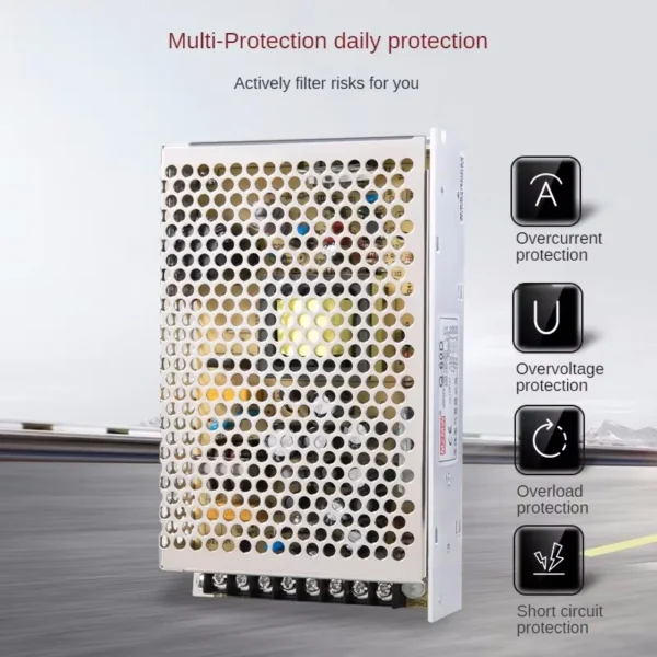 MZMW Quad Output Switching Power Supply 60W 120W 350W 500W AC/DC 5V 12V 24V -5V -12V Led Strip Driver Transformer Four Way SMPS