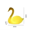 kf-S1f3d3ff43fec4f3a89e9a6513cb1ba92W New Rechargeable Led Swan Colorful Outdoor Courtyard Decoration Light Waterproof Garden LED Patio Walkway Light Landscape Lamp