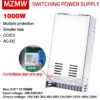 MZMW 1000W Switching Power Supply 15V 24V 36V 48V 60V 72V 80V 110V 150v 220V AC/DC CC/CV Start Stop Control Transformer SMPS