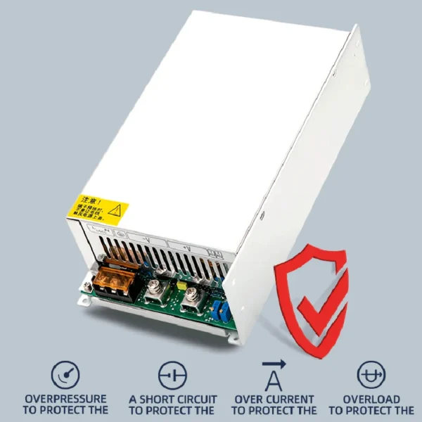 kf-S52019264f718462b99377f11714309ac4 MZMW Switching Power Supply 800W 1000W 1200W 0-12V 15V 24V 36V 48v 60V 72V 80V 110V 150V 220V AC/DC Voltage Adjustable SMPS