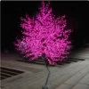 Waterproof Artificial LED Cherry Tree Night Light 1.5M-3M New Year Christmas Wedding Garden Decoration Light