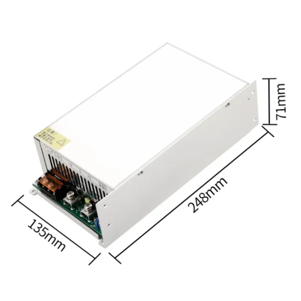 MZMW 1500W Adjustable Switching Power Supply 0-12V 15V 24V 36V 48v 60V 72V 80V 110V 150V 220V 110/220V AC/DC Single Output SMPS