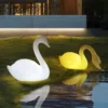 kf-S8e12917d396a456a9090c7b2f1545cceO New Rechargeable Led Swan Colorful Outdoor Courtyard Decoration Light Waterproof Garden LED Patio Walkway Light Landscape Lamp