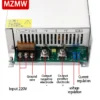 MZMW Lifepo4 Lithium battery charger adjustable power supply 12v 4s 24v 8s 36v 12s 48v 16s 60V 20s 72V 24S Fast Charger 0-102.7A