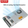 MZMW 350W UPS Charger Switching Power Supply 12V 24V AC DC 13.8V 20A 27.6V 10A Uninterruptible Power SMPS PSC-350-12 PSC-350-24
