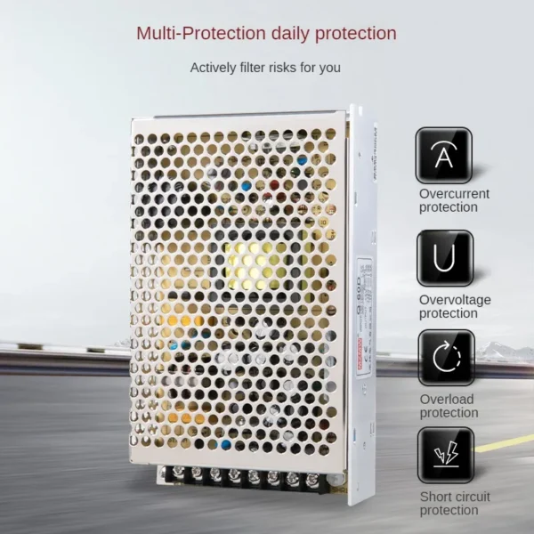 MZMW 60W 120W 350W 500W Quad Output Switching Power Supply 5V 12V 24V -5V -12V Four Way AC/DC SMPS Led Strip Driver Transformer