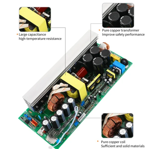 MZMW SE2000 2000W Switching Power Supply 0-12V 24V 36V 48V 60V 80V 110V 220V Digital Display Adjustable AC/DC High Power SMPS
