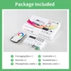 WS2815 WS2811 UCS1903 LED Strip Light Controller DC12-24V - Music, Colorful X4, BRG Remote SPI Pixels